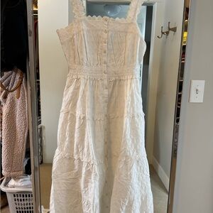 GAP Cream Lace Dress